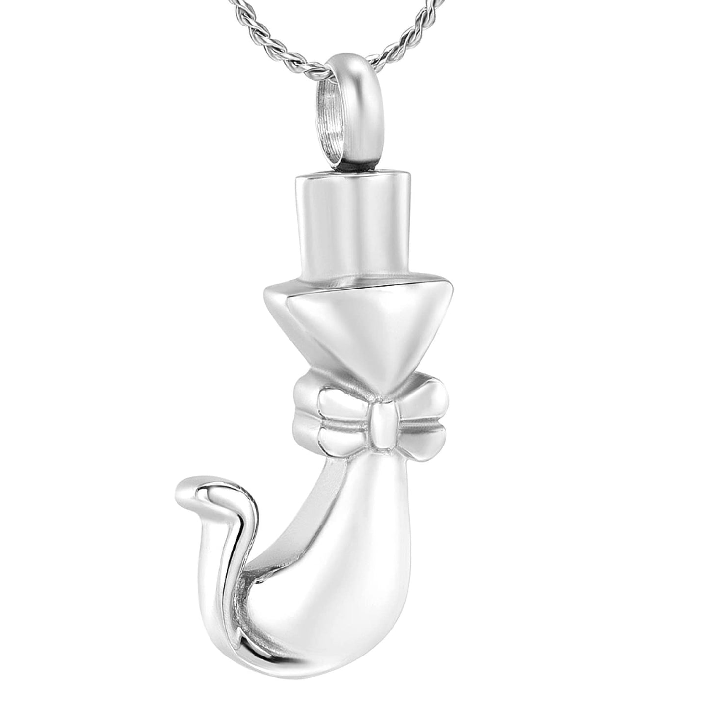jjshily Pet Cremation Jewelry For Ashes Of Dog/Cat Funeral Keepsake Urn Necklace Pendant Memorial Jewellery