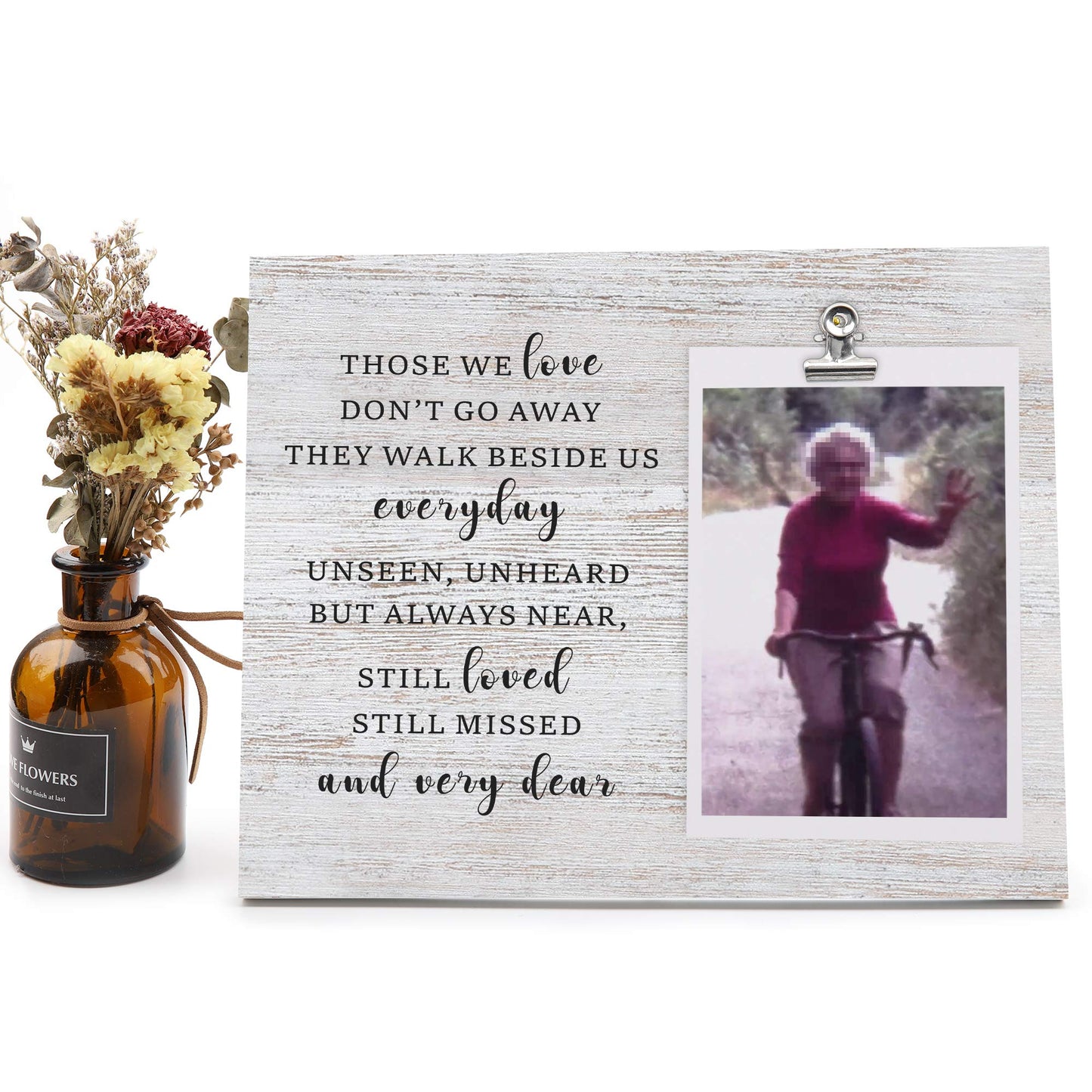 Memorial Gift, Those We Love Don't Go Away, Sympathy Gifts for Loss of Loved One, Remembrance and Bereavement Present, in Memory of Loved One