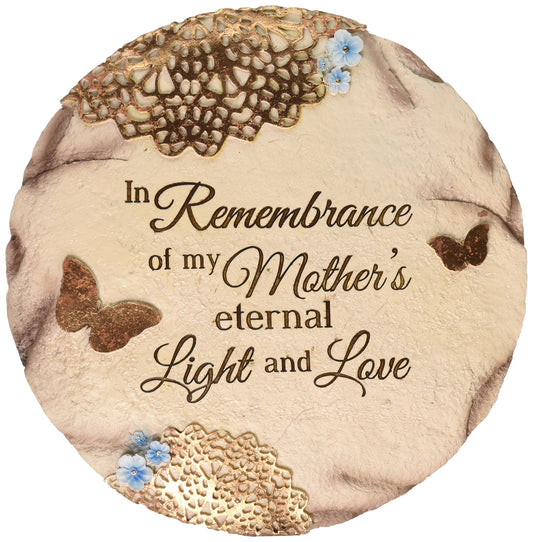Pavilion Gift Company 19069 "Remembering Mother" Memorial Garden Stone, 10-Inch