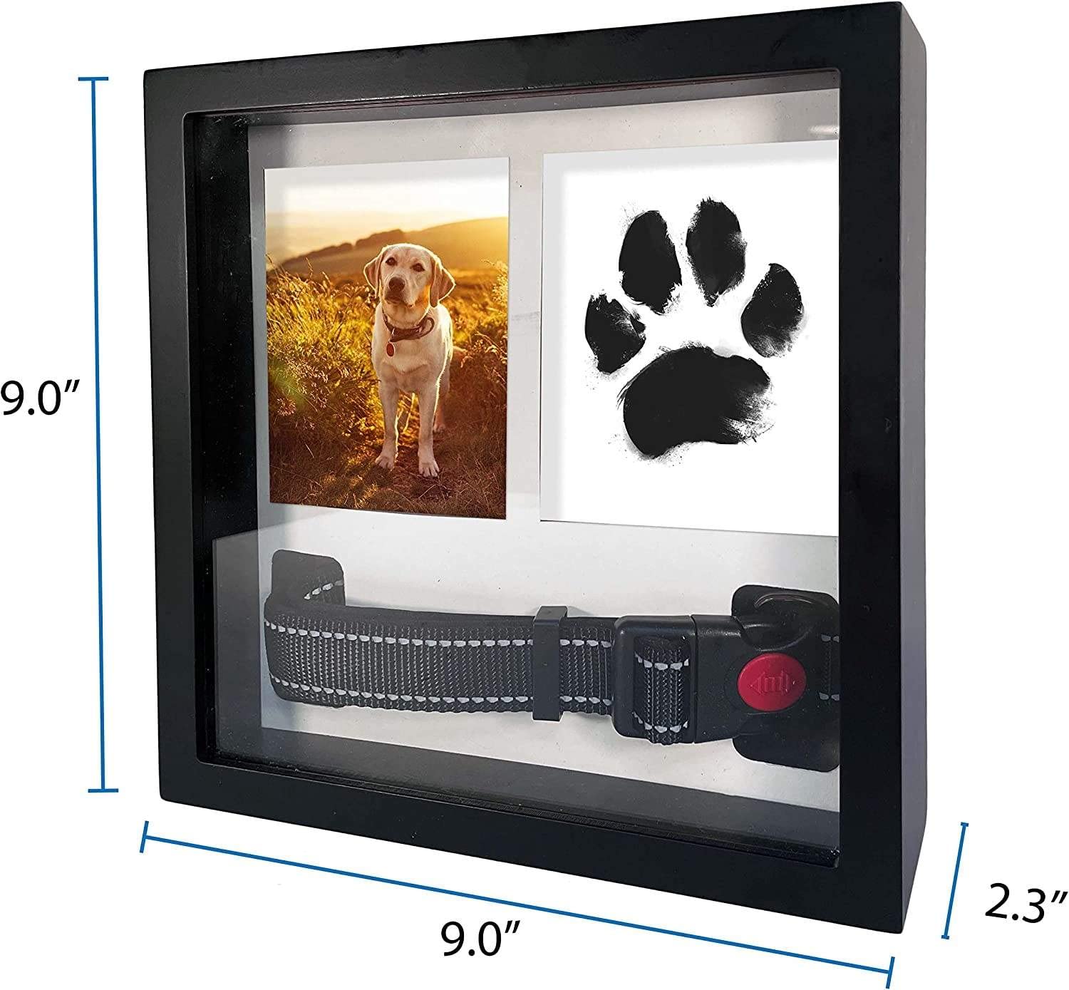 Custom Portrait Pet Memorial Dog Frame Pet Loss Gift Dog Christmas